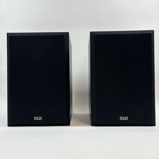 KLH Model 900B 2-Way Speaker System Black ORIGINAL BOX TESTED