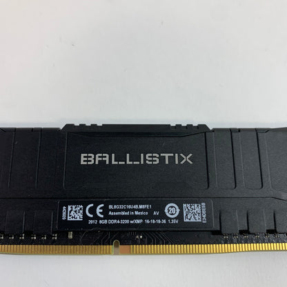 Crucial Ballistix 16GB (2x8GB) RAM DDR4 3200MHz 