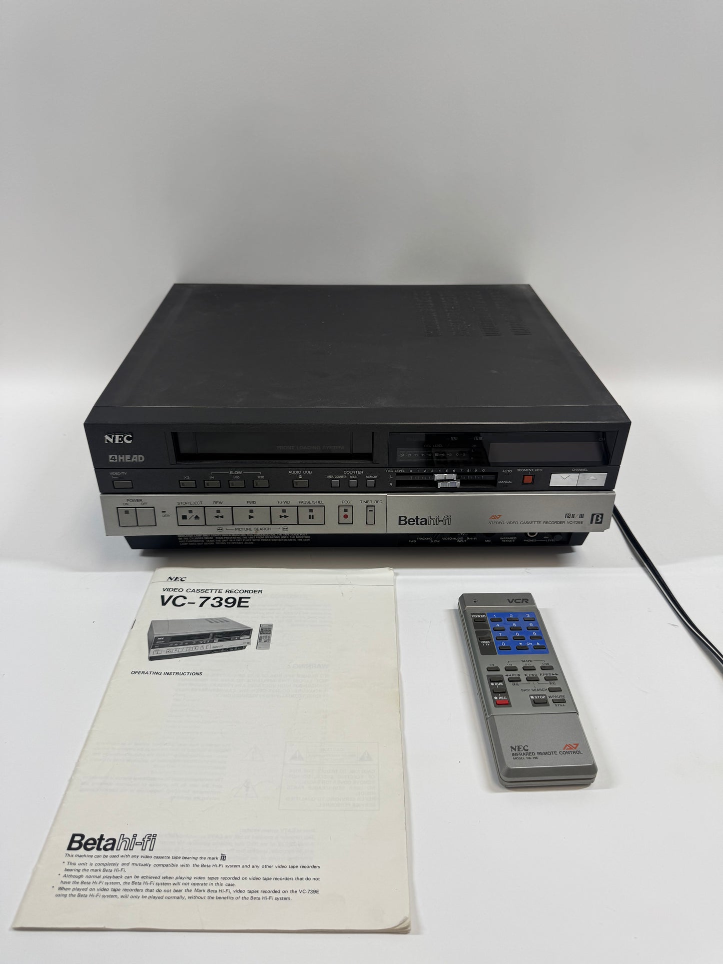 NEC VC-739E Video Cassette Recorder