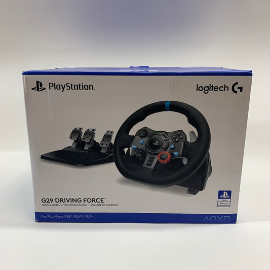 New Logitech Playstation G29 Driving Force Racing Wheel/Pedals/Shifter W-0002