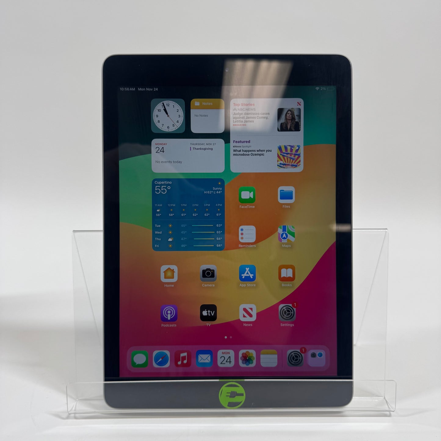 WiFi Only Apple iPad 6th Gen 32GB Space Gray MR7J2LL/A