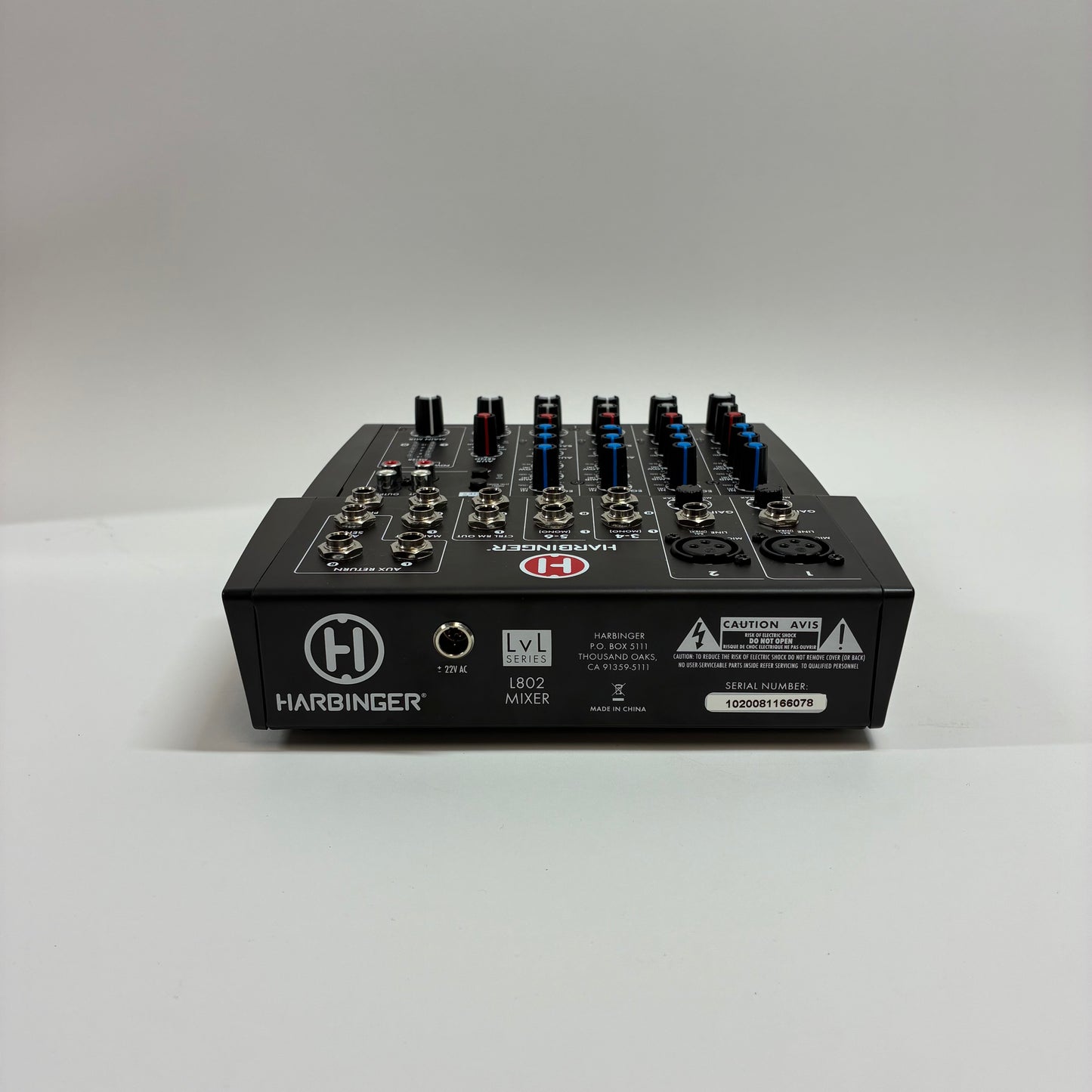 Harbinger L802 8 Channel Compact Mixer