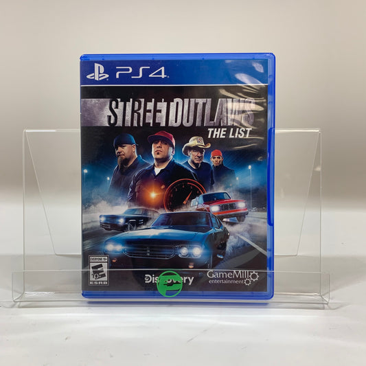 Street Outlaws: The List (Sony PlayStation 4 PS4, 2019)