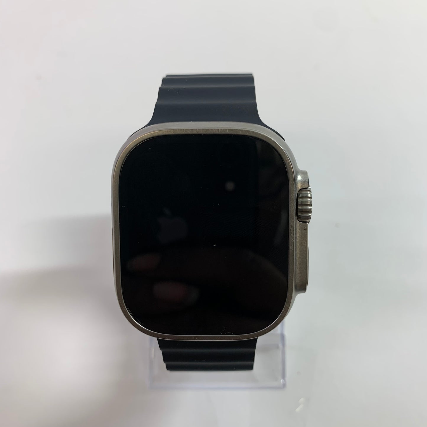 GPS Only Apple Watch Ultra  49MM Natural Titanium Black Sport Band MQET3LL/A