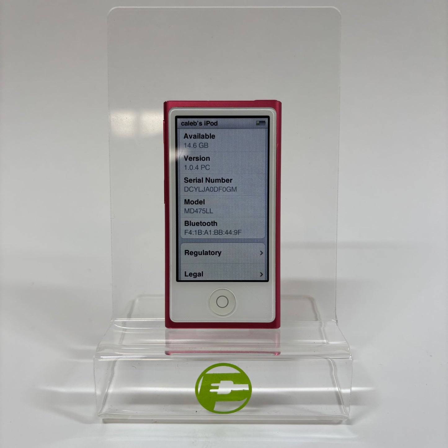 Apple iPod Touch 7th Gen 16GB Pink A1446