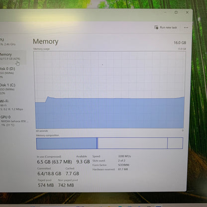 Eluktronics Max-15 15.6" Ryzen 7 4800H 16GB RAM 1.5TB SSD GeForce RTX 3060