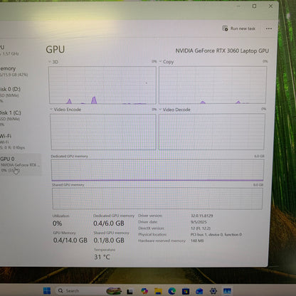 Eluktronics Max-15 15.6" Ryzen 7 4800H 16GB RAM 1.5TB SSD GeForce RTX 3060